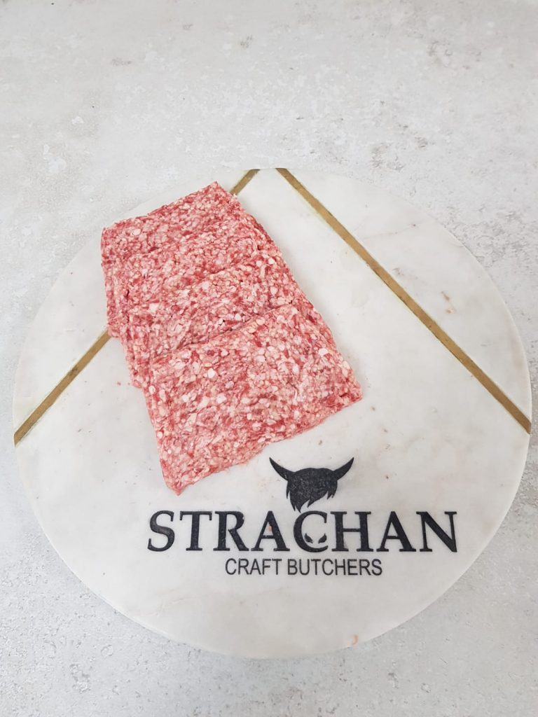 Square Sausage Strachan Craft Butchers