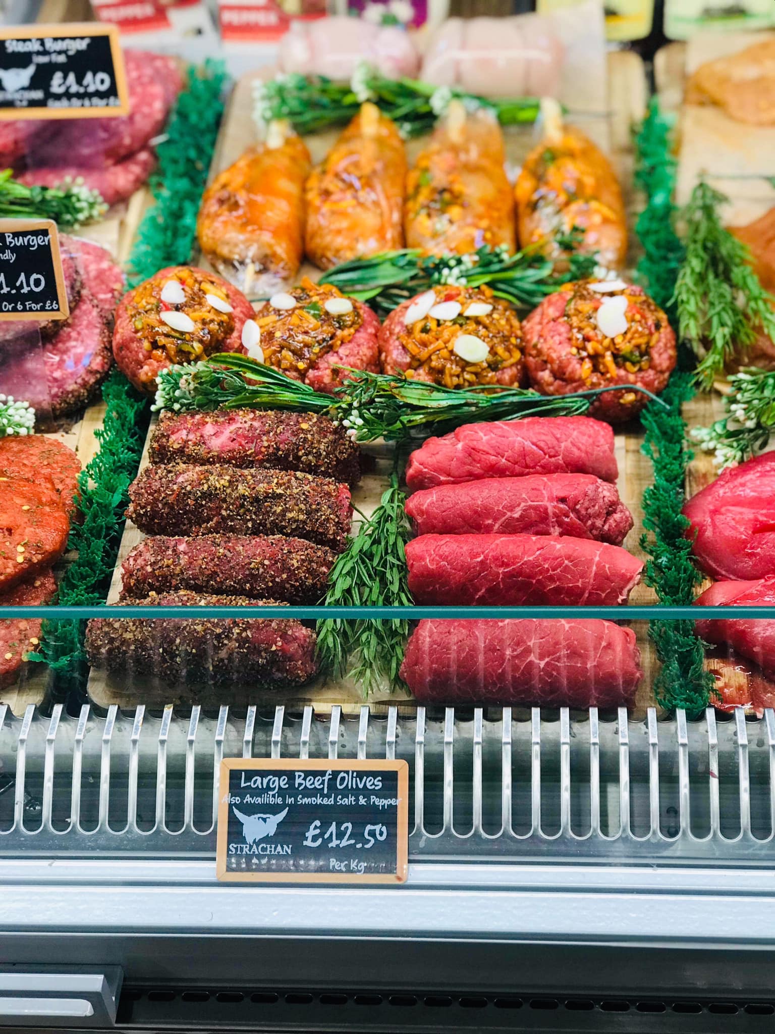 Low Fat Beef Olives (4 Pack) Strachan Craft Butchers